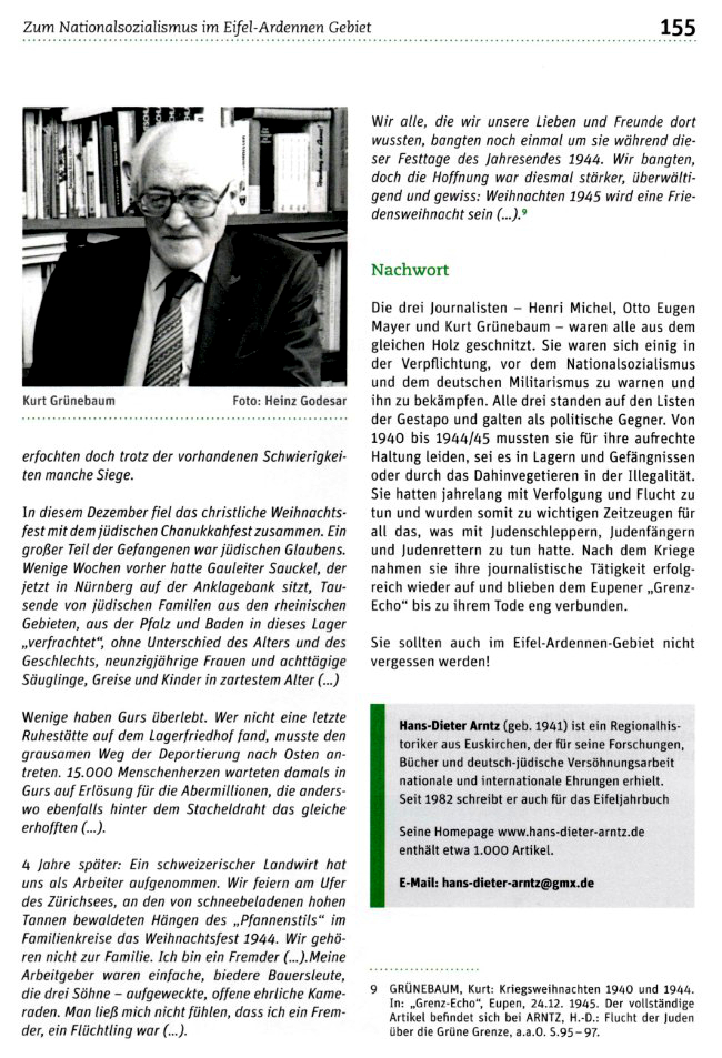 Eifeljahrbuch 2025 NS im Ardennen Gebiet 9