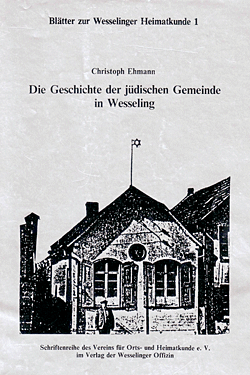 Die Geschichte der jüdischen Gemeinde in Wesseling