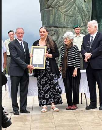 Israelischer Staatsakt posthume Ehrung Josef Weiss Foto 17