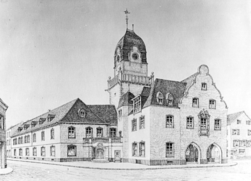 Euskirchener Rathaus ab 1937